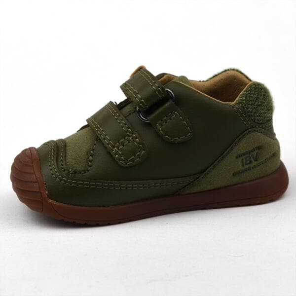 Biomecanics Babacipő 241127 - első lépés sportcipő zöld - belső oldalról