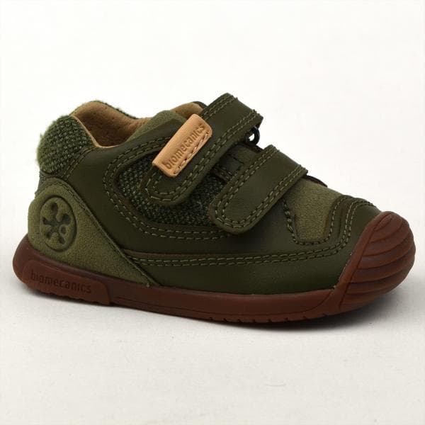 Biomecanics Babacipő 241127 - első lépés sportcipő zöld Biomecanics Babacipő 241127 - első lépés sportcipő zöld színben, oldalról