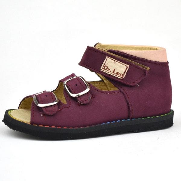 4102 drLeo szandál bordó-rózsaszín kislányoknak 4102 drLeo szandál bordó-rózsaszín kislányoknak