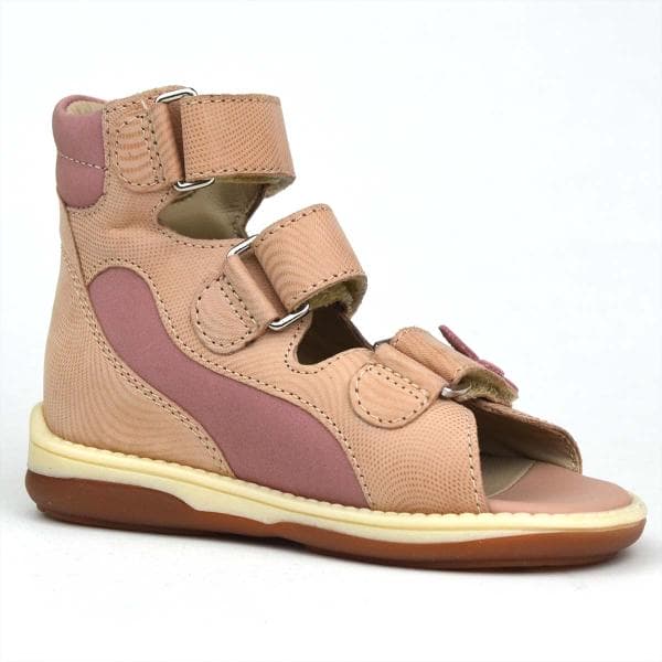 Rózsaszín Agnes szandál -magas szárral - belső oldalról Rózsaszín Agnes szandál -magas szárral - belső oldalról