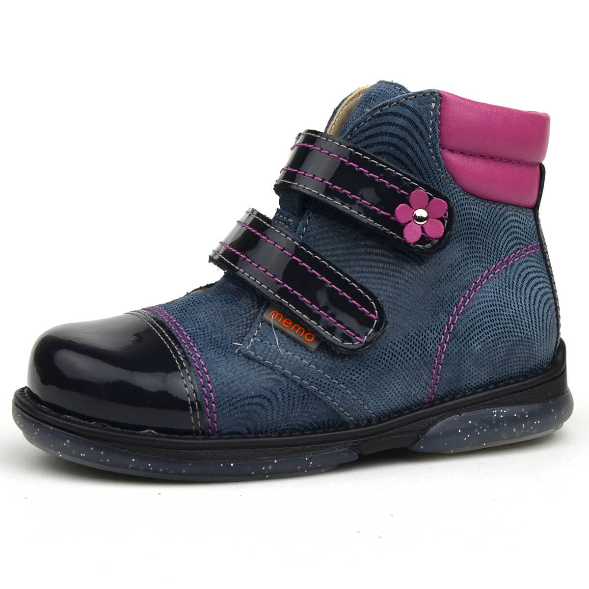 Alex kék kislány cipő supinált - kislányoknak, kék - rózsaszínű Alex kék kislány cipő supinált - kislányoknak, kék - rózsaszínű