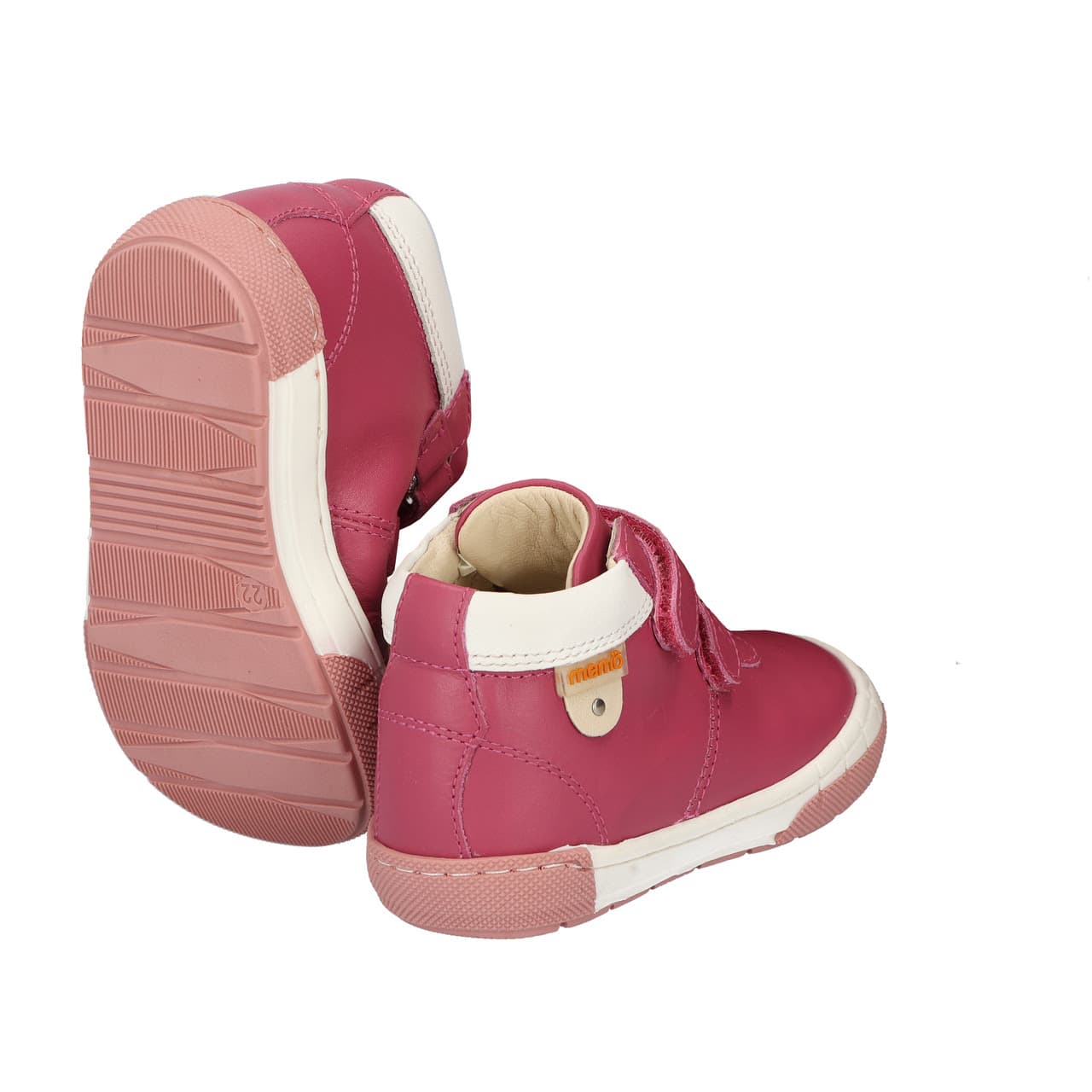 Alvin kislány babacipő - rózsaszínű - párban, hátulról