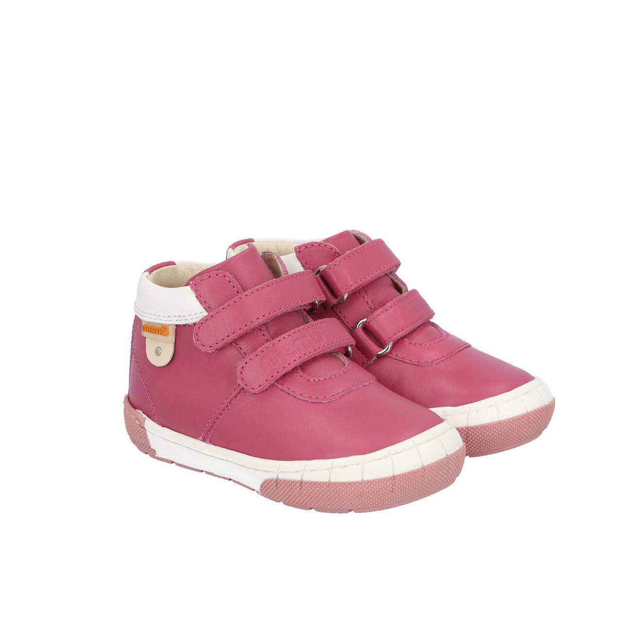 Alvin kislány babacipő - rózsaszínű - párban, szemből