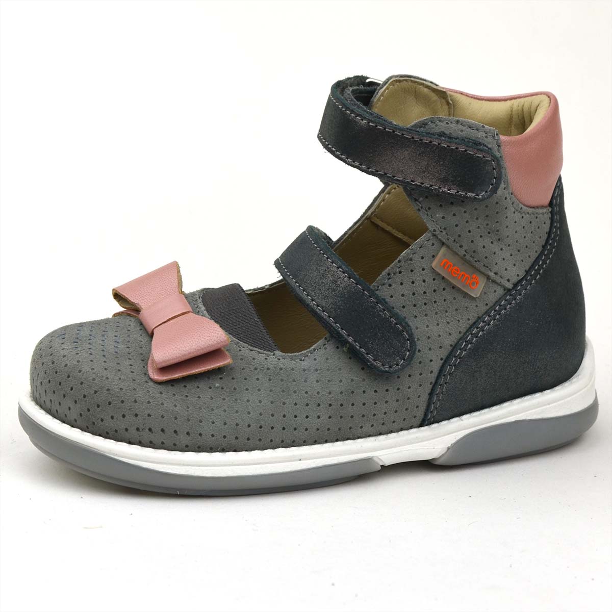 Memo Anna szandálcipő szürke rózsaszín Memo Anna szandálcipő szürke rózsaszín