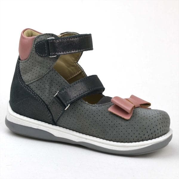 Memo Anna szandálcipő szürke rózsaszín - belső oldalról Memo Anna szandálcipő szürke rózsaszín - belső oldalról