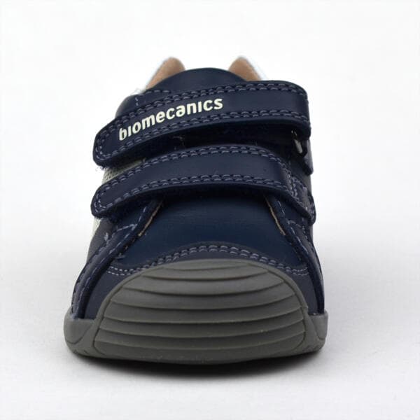 Első lépés cipő 251122 - sötétkék babacipő szemből