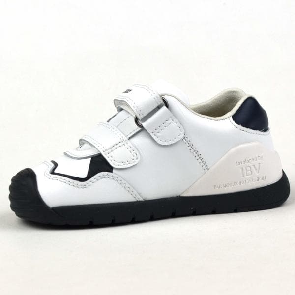 Fehér sneaker babacipő fiúknak - belső oldal Fehér sneaker babacipő fiúknak - belső oldal