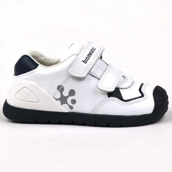 Fehér sneaker babacipő fiúknak - oldalról Fehér sneaker babacipő fiúknak - oldalról