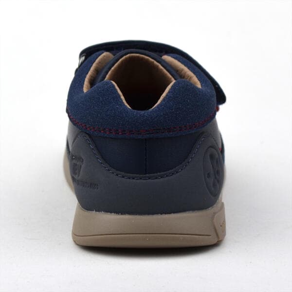 Biomecanics fiúbabacipő 251125 - óceánkék színben, hátulról