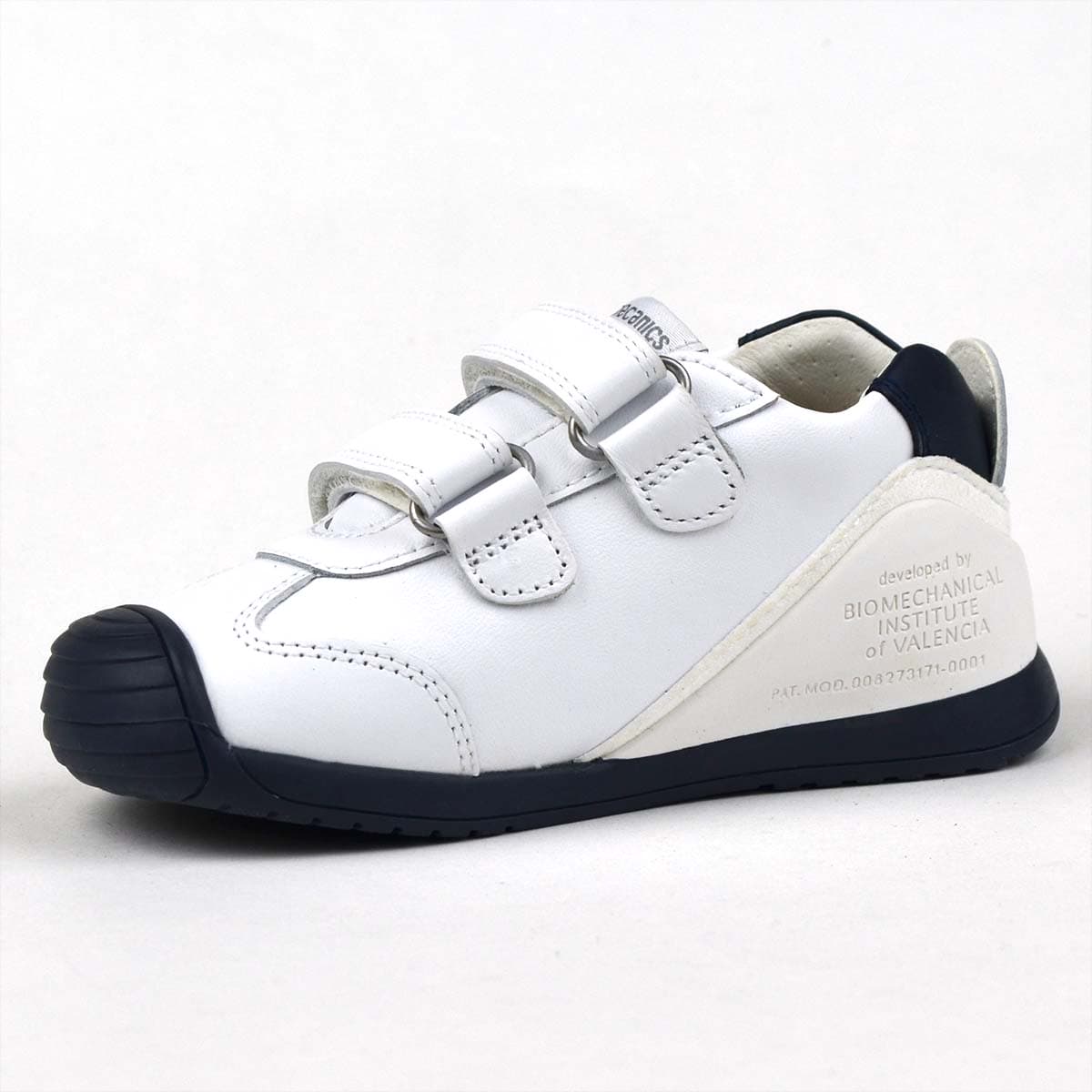 Biogateo kék első lépés sneaker belső oldalról