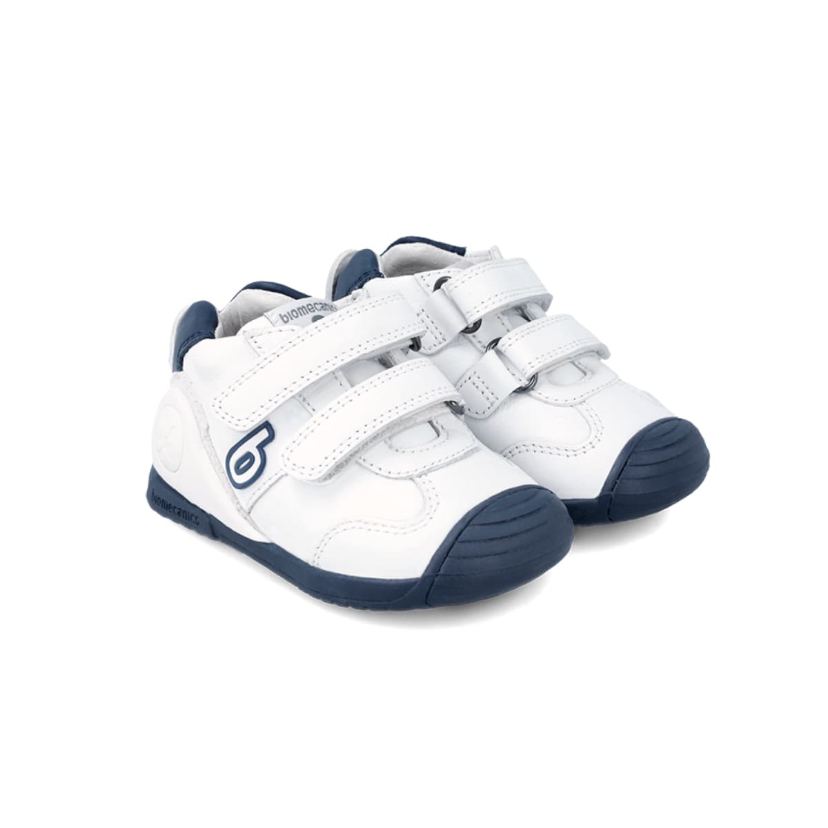 Biogateo kék első lépés sneaker párban előröl