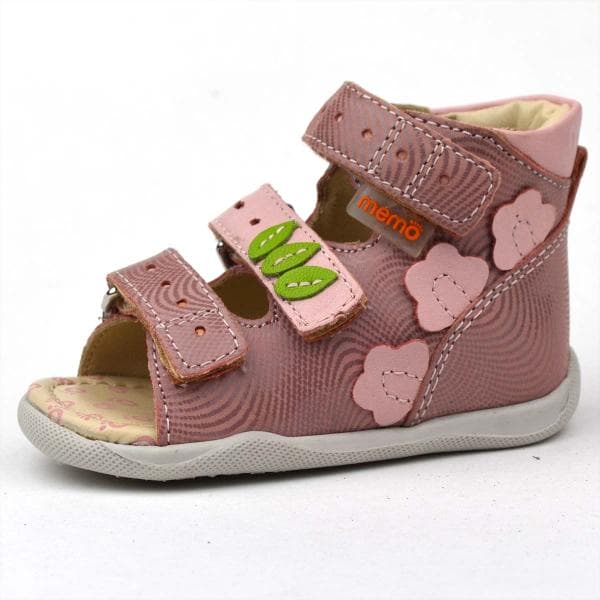 Dino babaszandál lányoknak lila - rózsaszín Dino babaszandál lányoknak lila - rózsaszín
