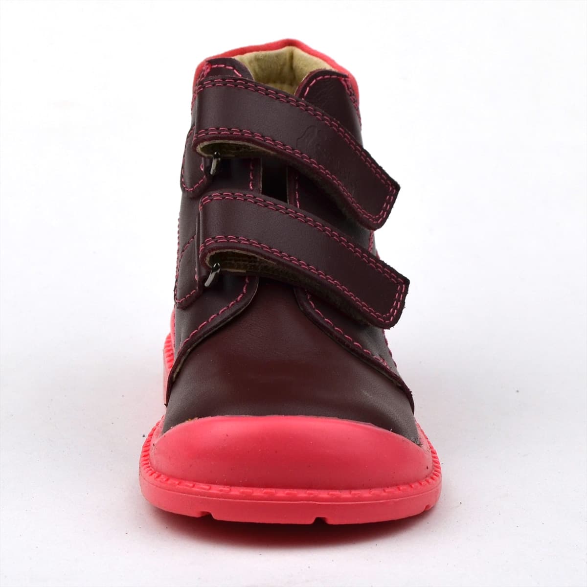 Bordó Flo-810 kislánybakancs - pillangóval szemből