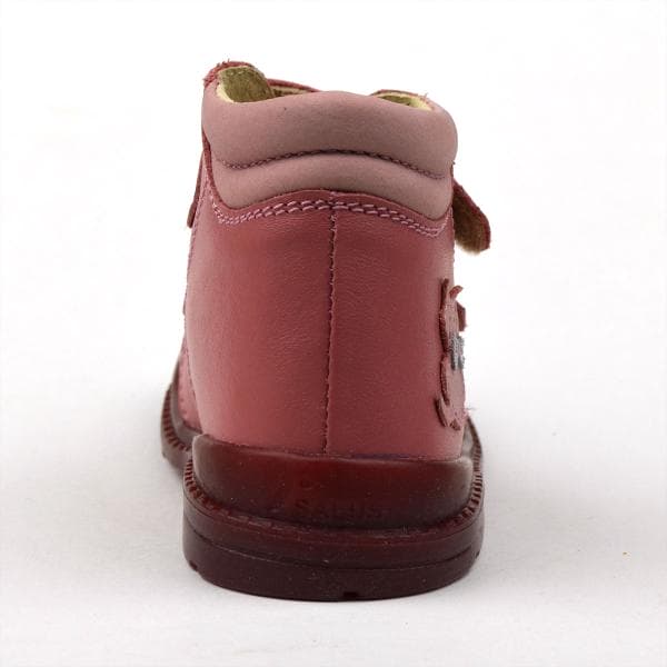 Rózsaszín Flo-810 kislánybakancs cicával - hátulról Rózsaszín Flo-810 kislánybakancs cicával - hátulról