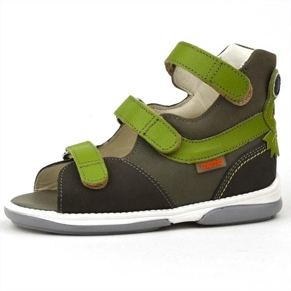 Frog fiúszandál szürke - zöld színben Frog fiúszandál szürke - zöld színben