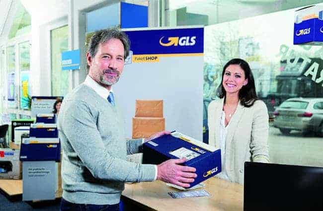 Átvétel GLS csomagponton