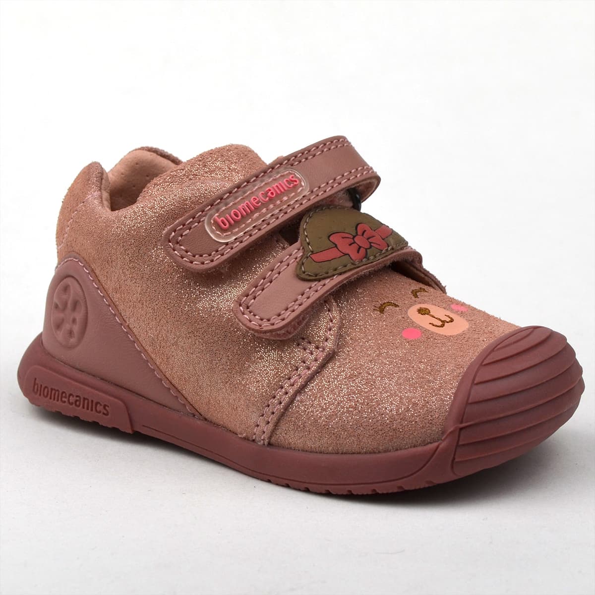 Biomecanics kislány babacipő 241107 – első lépésekhez (rózsaszín)