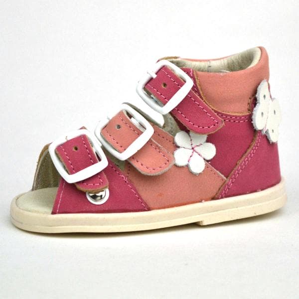 K11 Maus első lépés szandál bordó-rózsa pillangóval K11 Maus első lépés szandál bordó-rózsa pillangóval