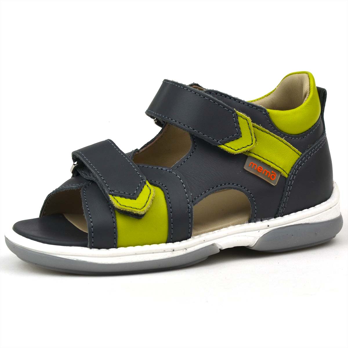 Kris szürke fiú szandál két tépőzárral Kris szürke fiú szandál két tépőzárral