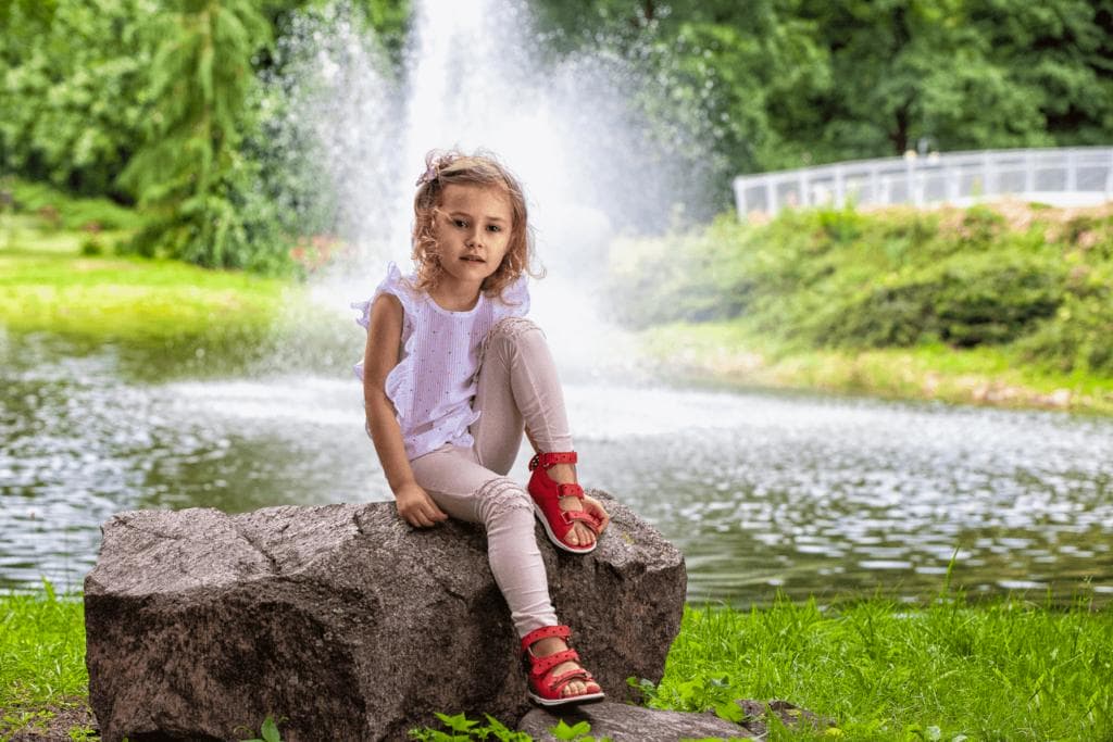 Ladybird szandál kislányoknak - életkép