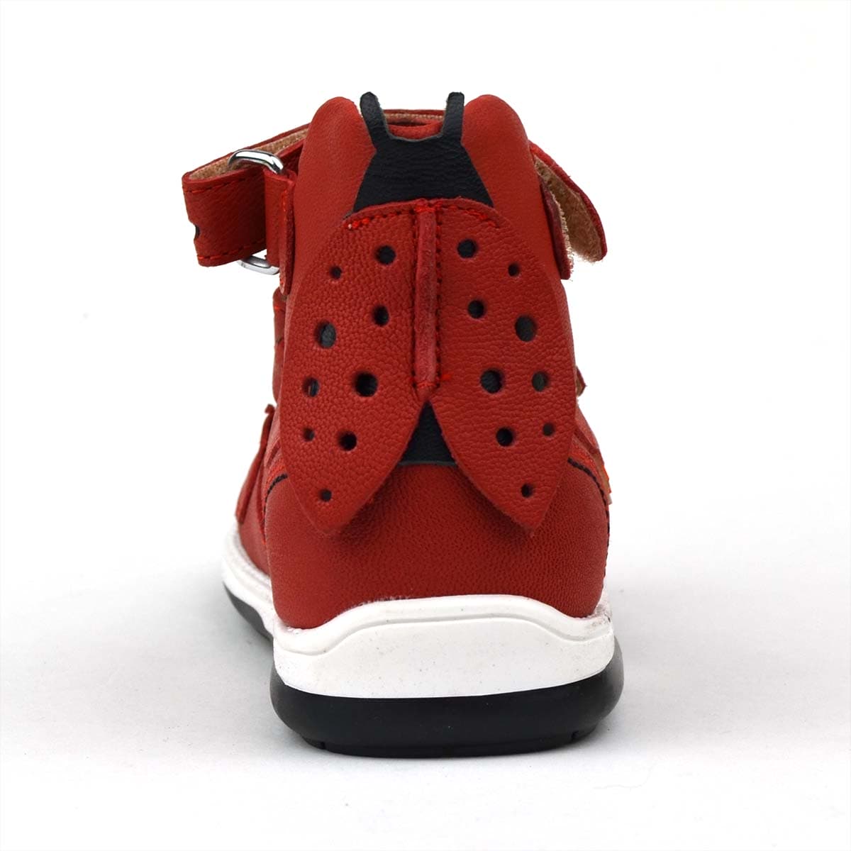 Ladybird szandál kislányoknak - hátulról - katicabogárral