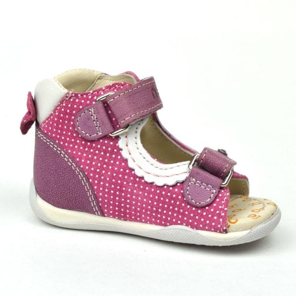 Memo_dino_rozsa2_2018.jpg Mini kislány baba szandál