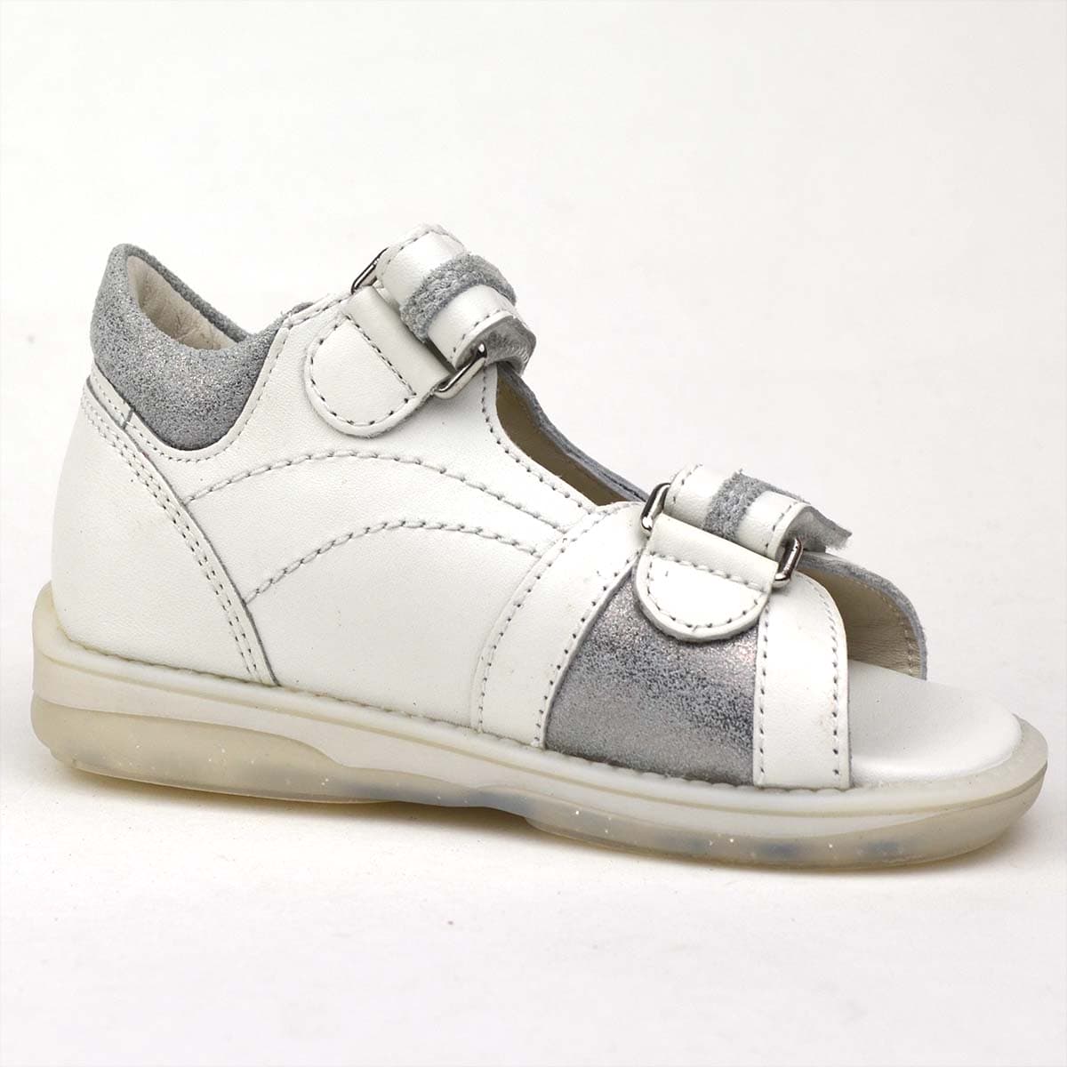 Olivia fehér kislányszandál - Memo - belülről