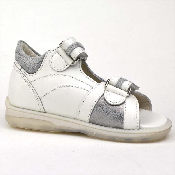 Olivia fehér kislányszandál - Memo - belülről Olivia fehér kislányszandál - Memo - belülről