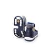 Pedro kék fiúszandál - Vegán változat - párban hátulról