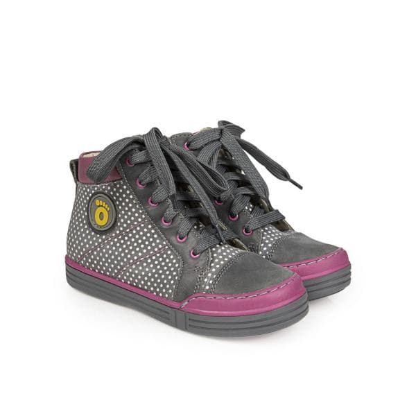 Portland kislánycipő szürke és rózsaszín párban - Memo Portland kislánycipő szürke és rózsaszín párban - Memo