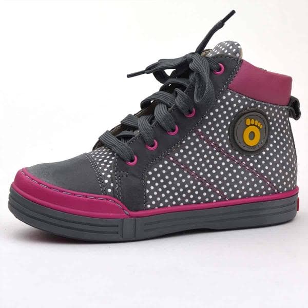 Portland kislánycipő szürke és rózsaszín - Memo Portland kislánycipő szürke és rózsaszín - Memo