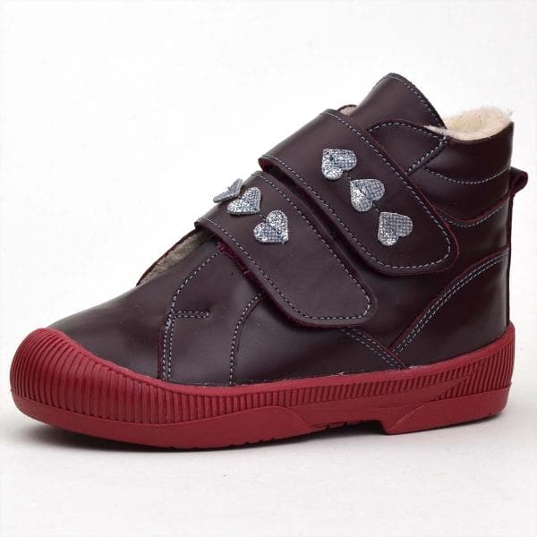 Bundás S23 Maus cipő bordó színben, kislányoknak Bundás S23 Maus cipő bordó színben, kislányoknak