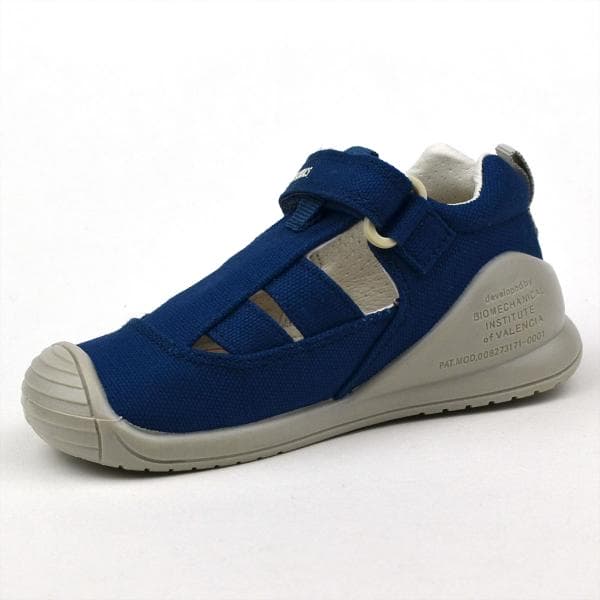 Sötétkék fiú vászon szandálcipő belső oldal Sötétkék fiú vászon szandálcipő belső oldal