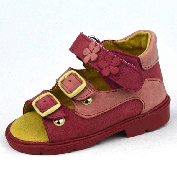 Sz4-Maus-szandal-bordo-rozsa-viragos2-160928.jpg SZ4 kislányszandál - Maus