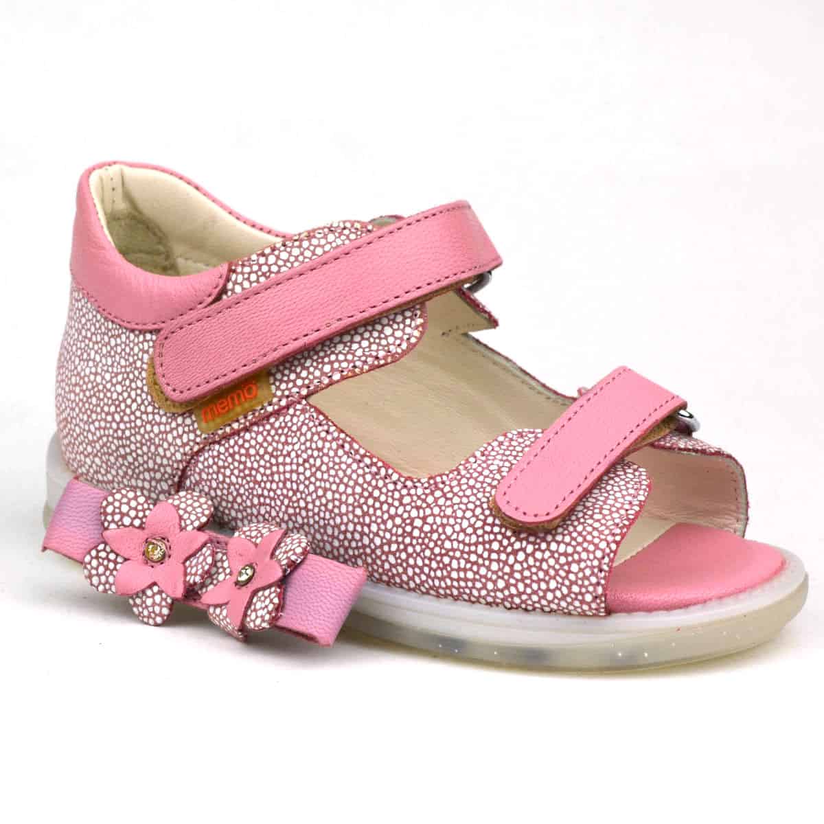 Verona_Memo_kislany_szandal_190928.jpg Verona supinált Memo szandál és a díszítő betét