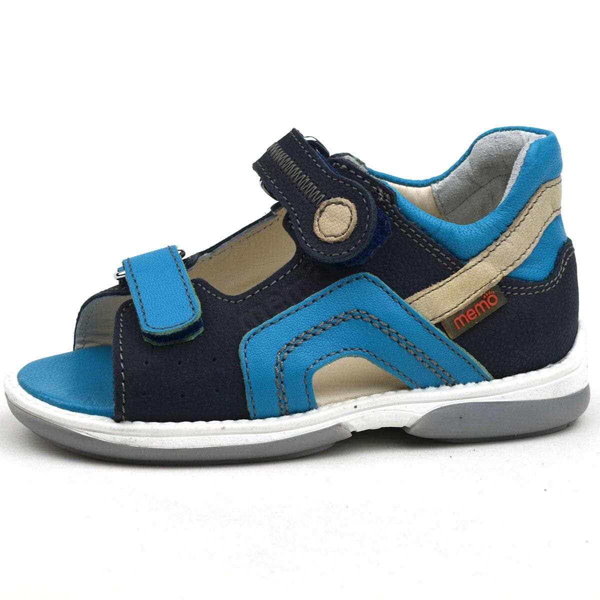 Zafir Memo supináló szandál 22-es kék fiú